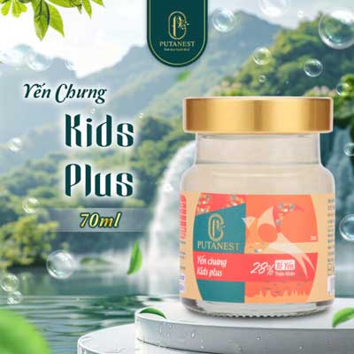 Yến Chưng Cao Cấp Kids Plus 28%